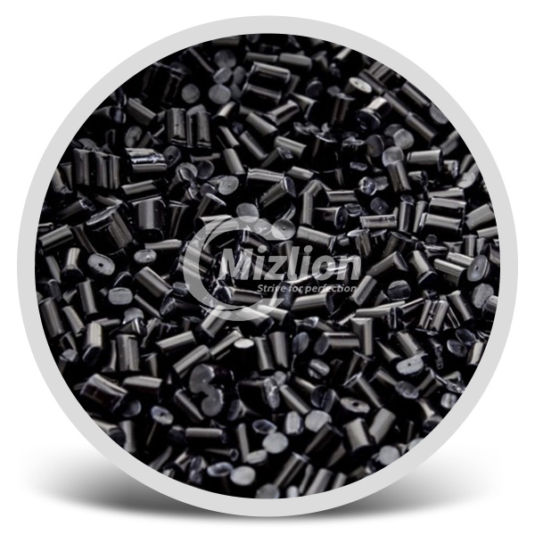 Polyester microfiber black masterbatch
