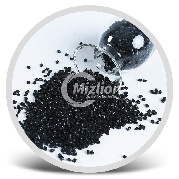 Nylon microfiber ultra black masterbatch