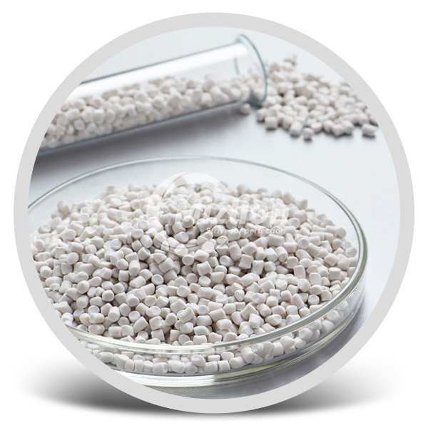 Polypropylene special white matte masterbatch
