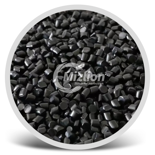 Nylon microfiber black masterbatch