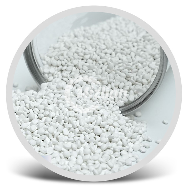 Polyester microfiber goose white masterbatch