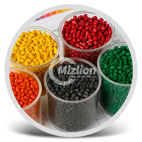 Nylon microfiber inorganic pigment masterbatch